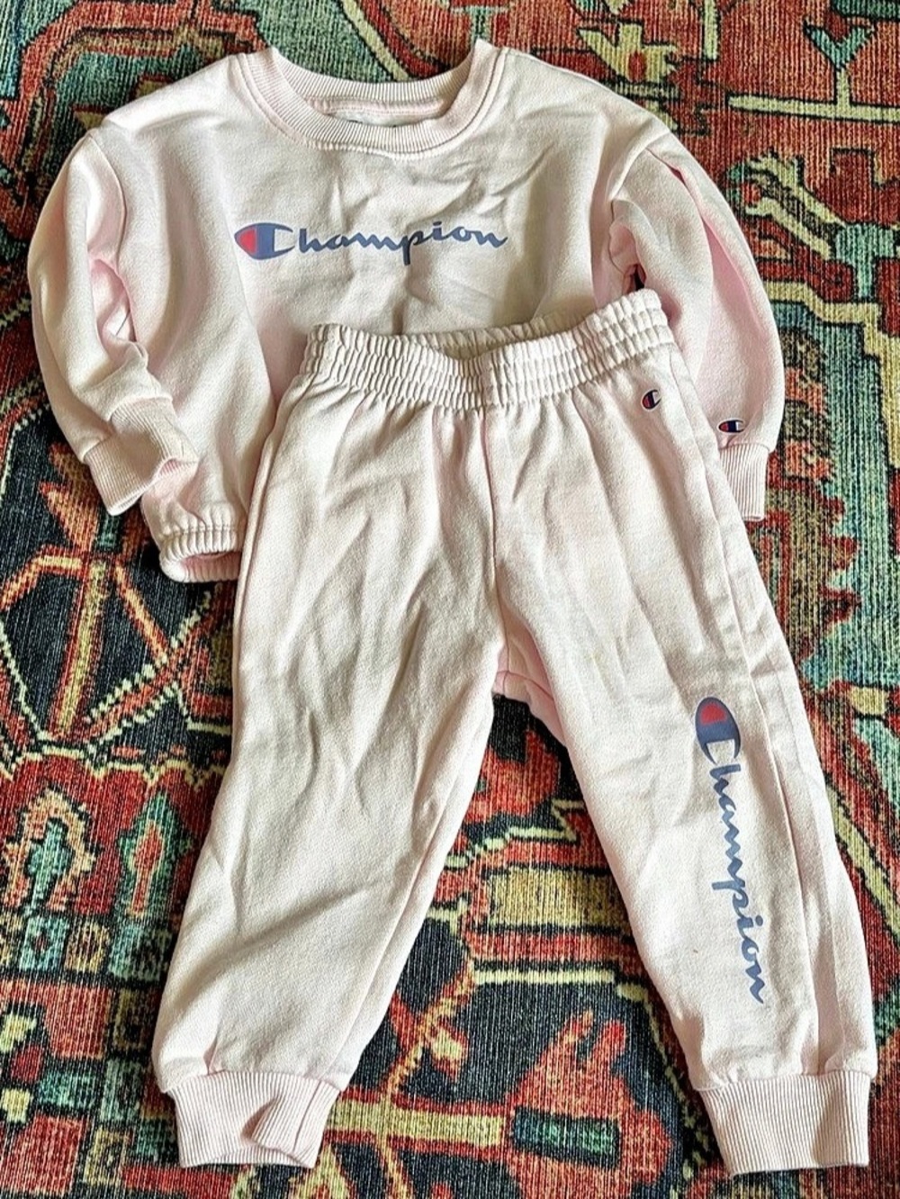 Champion 2-Piece Fleece Sweatshirt & Jogger set